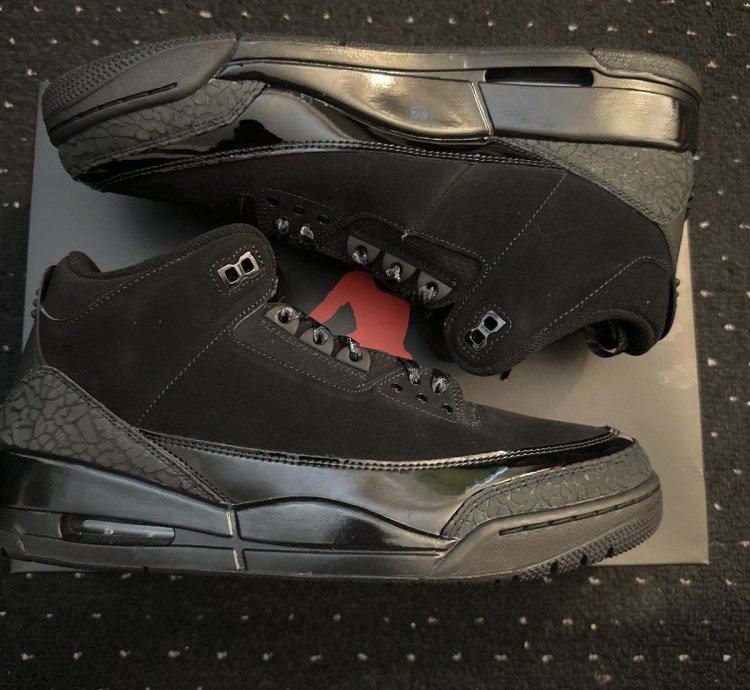 jordan 3 black cat