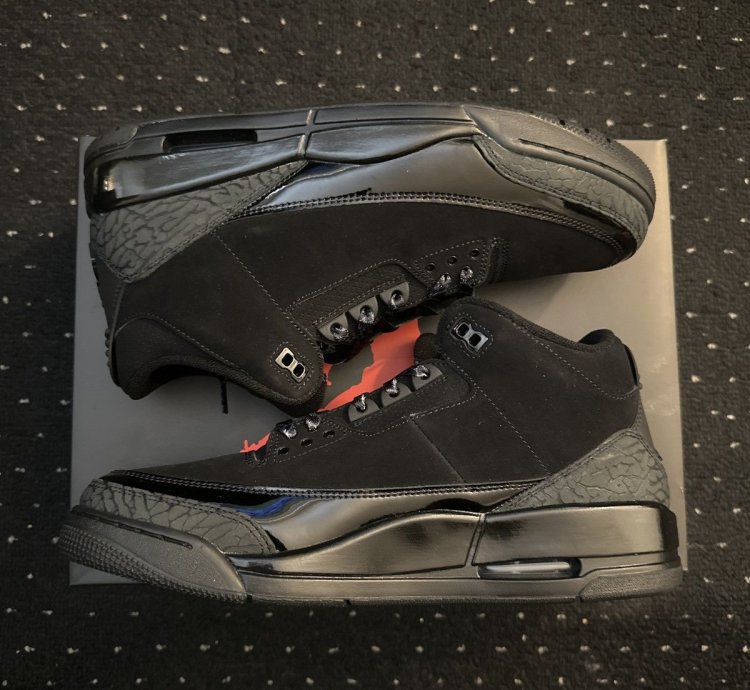 jordan 3 black cat