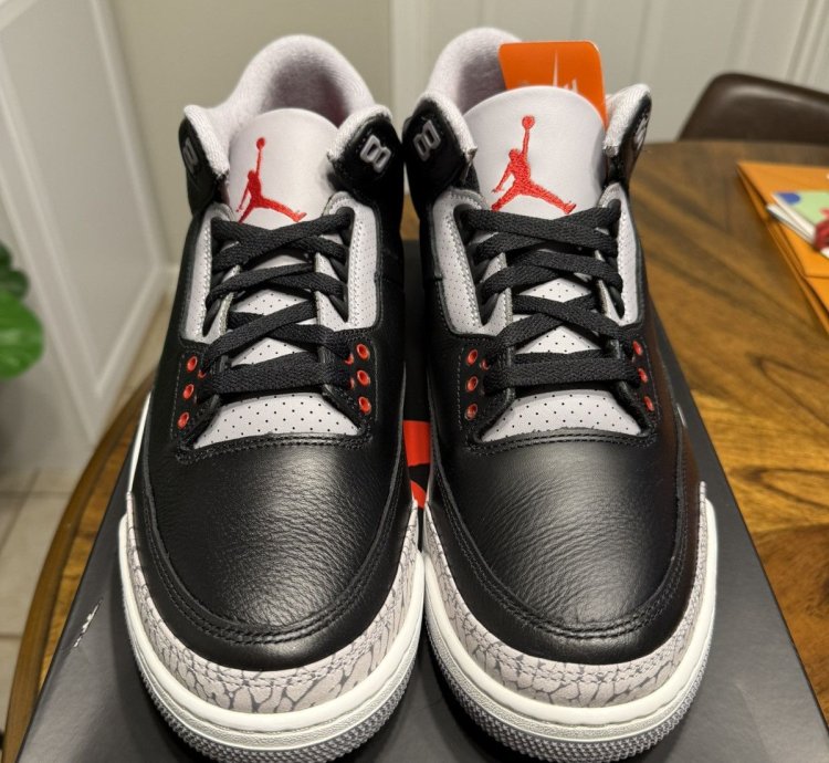 Jordan 3 Black Cement (2024)