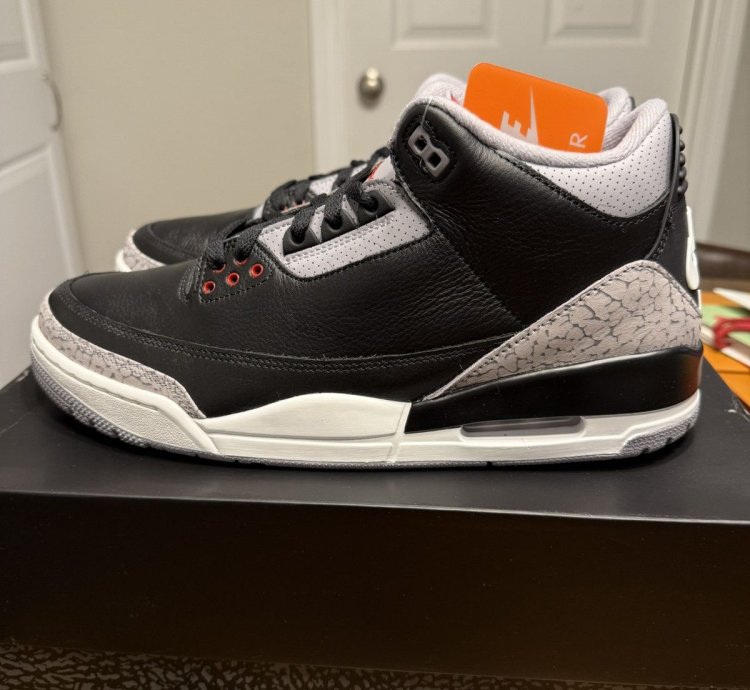 Jordan 3 Black Cement (2024)