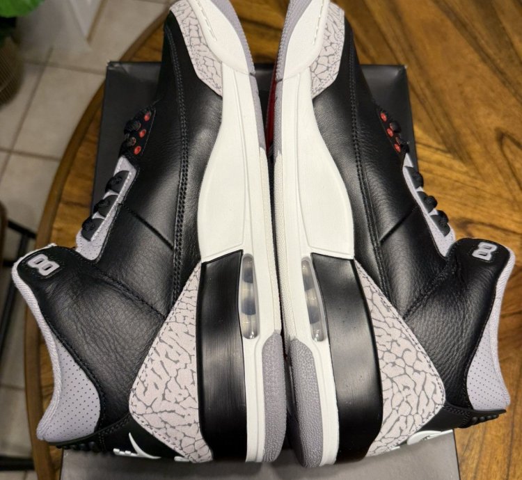 Jordan 3 Black Cement (2024)