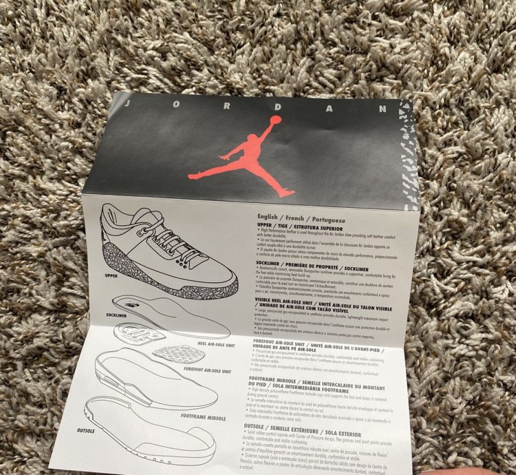 JORDAN 3 BLACK CEMENT 2024 NEW