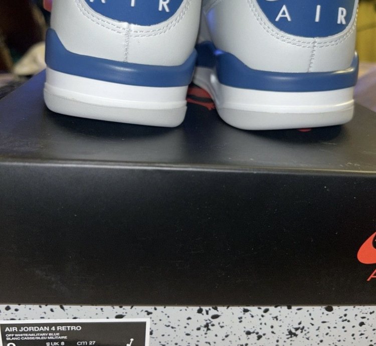 jordan 4 military blue size 9