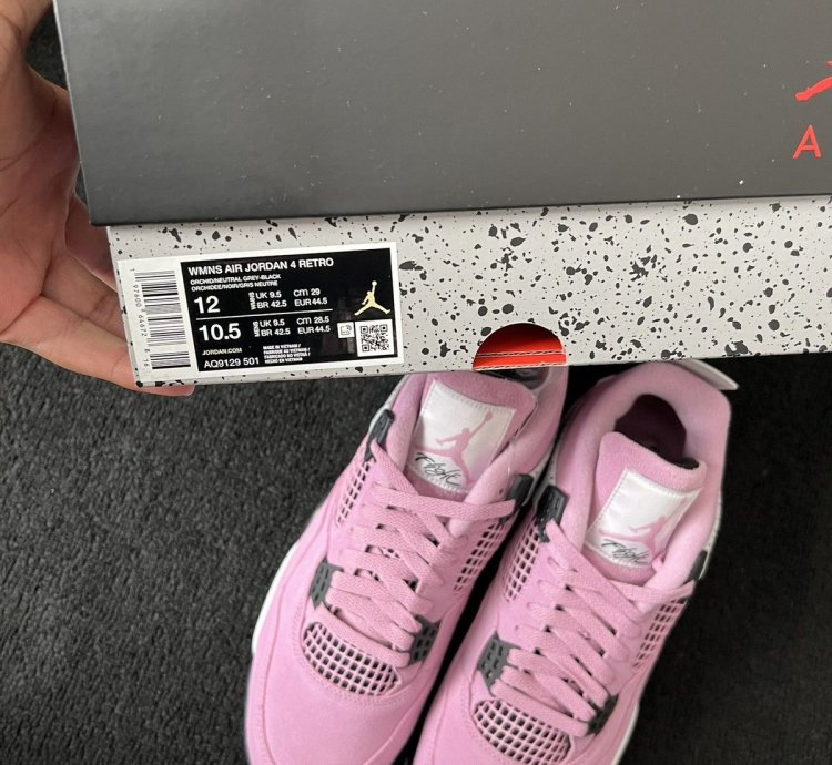 Jordan 4 Orchid