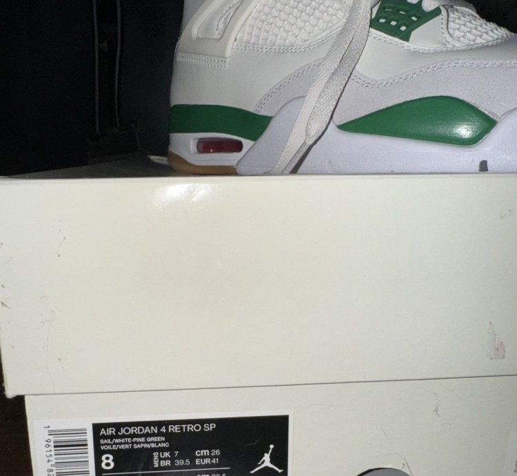 JORDAN 4 PINE GREEN NIKE SB