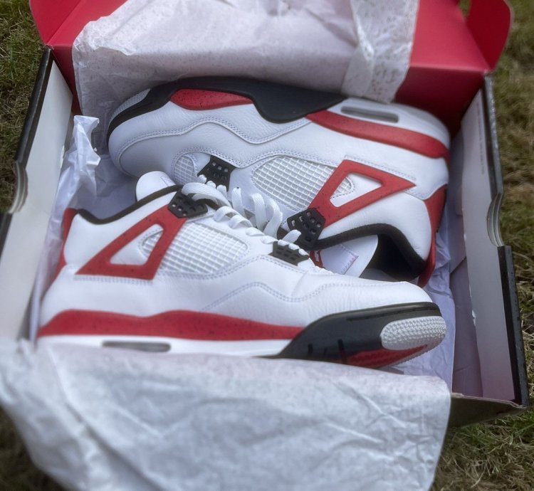 Jordan 4 Red Cement