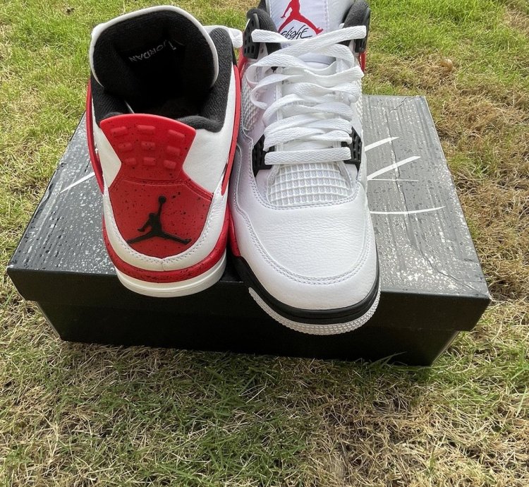 Jordan 4 Red Cement