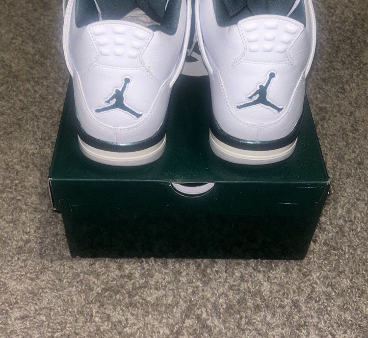 Jordan 4 Retro Oxidized Green Size 10