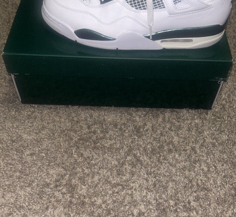 Jordan 4 Retro Oxidized Green Size 10