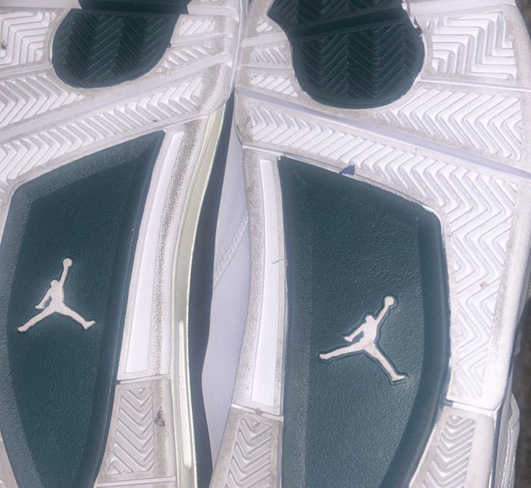 Jordan 4 Retro Oxidized Green Size 10