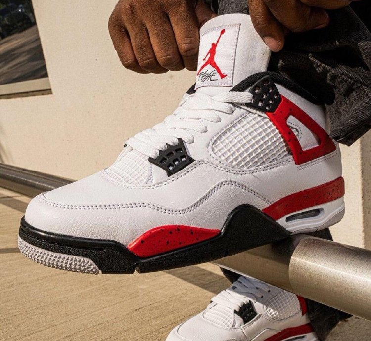 Jordan 4 Retro Red Cement