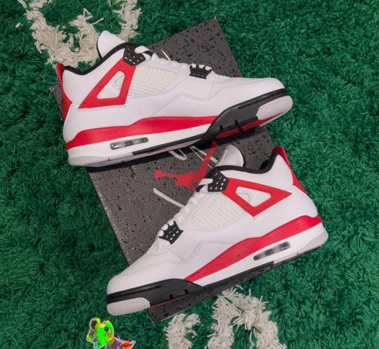 Jordan 4 Retro Red Cement