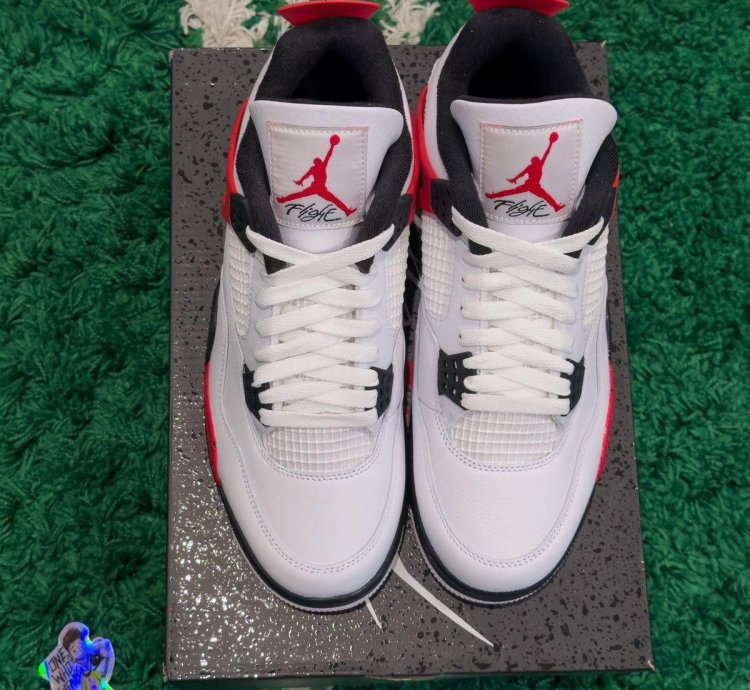 Jordan 4 Retro Red Cement