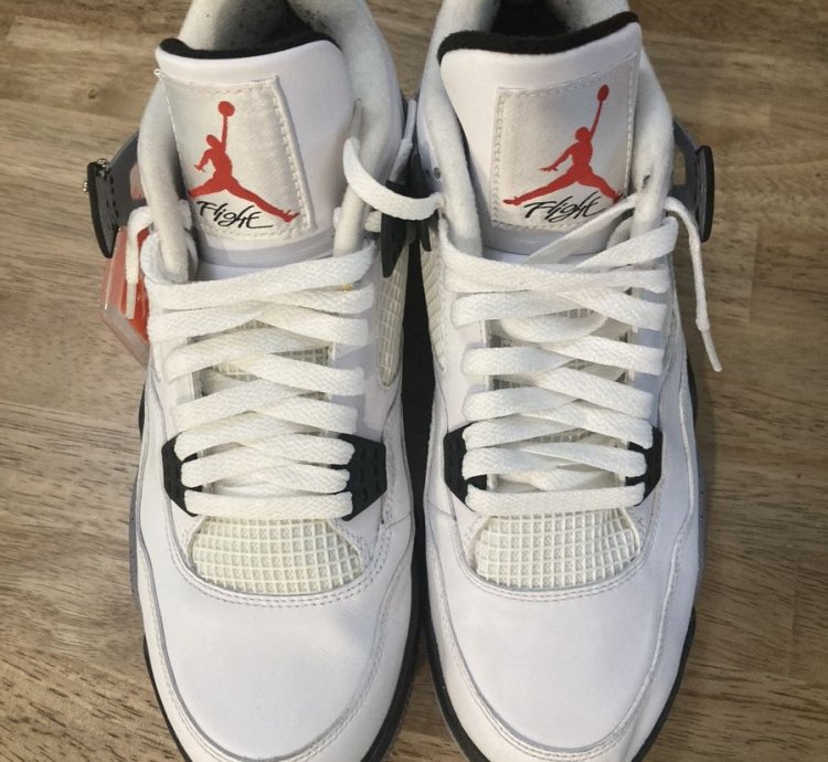 Jordan 4 White Cement