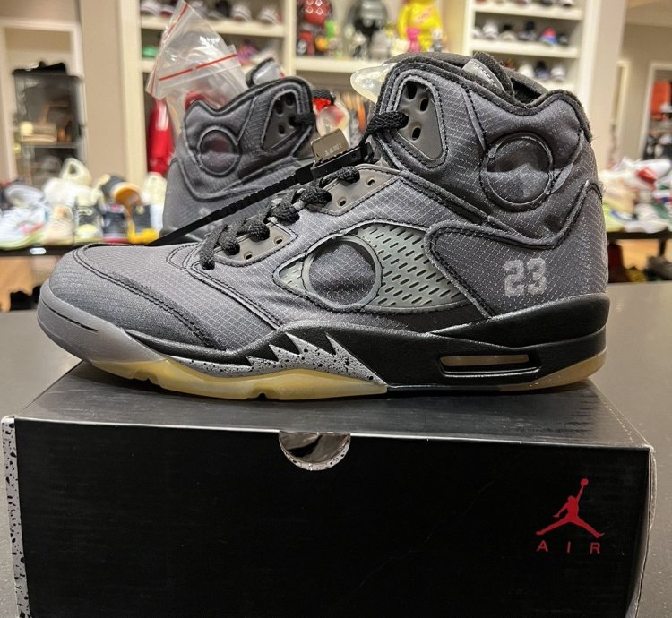 Jordan 5 retro off white muslin