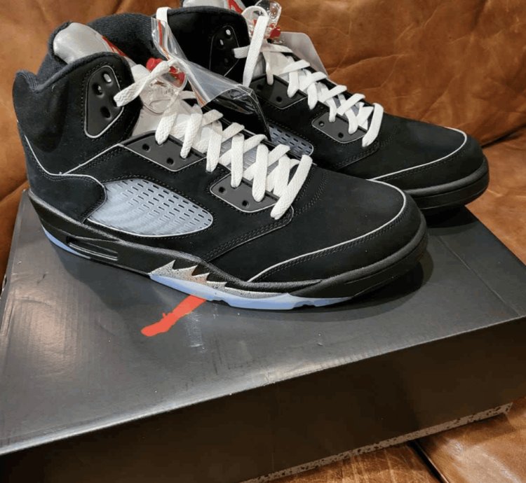 Jordan 5 Retro OG Black Metallic Reimagined 2025 New Size 13