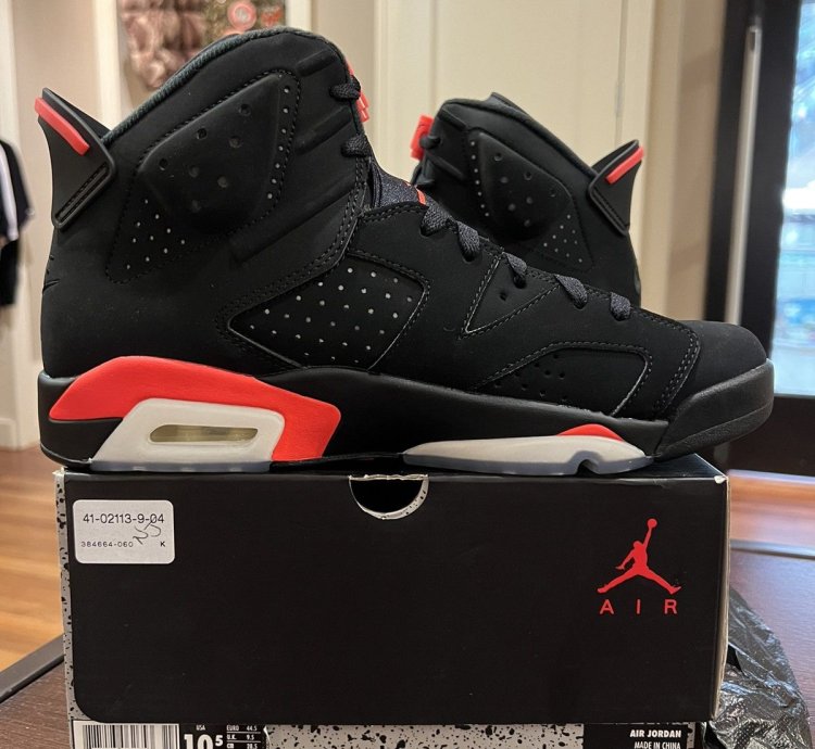Jordan 6 Retro Black Infrared