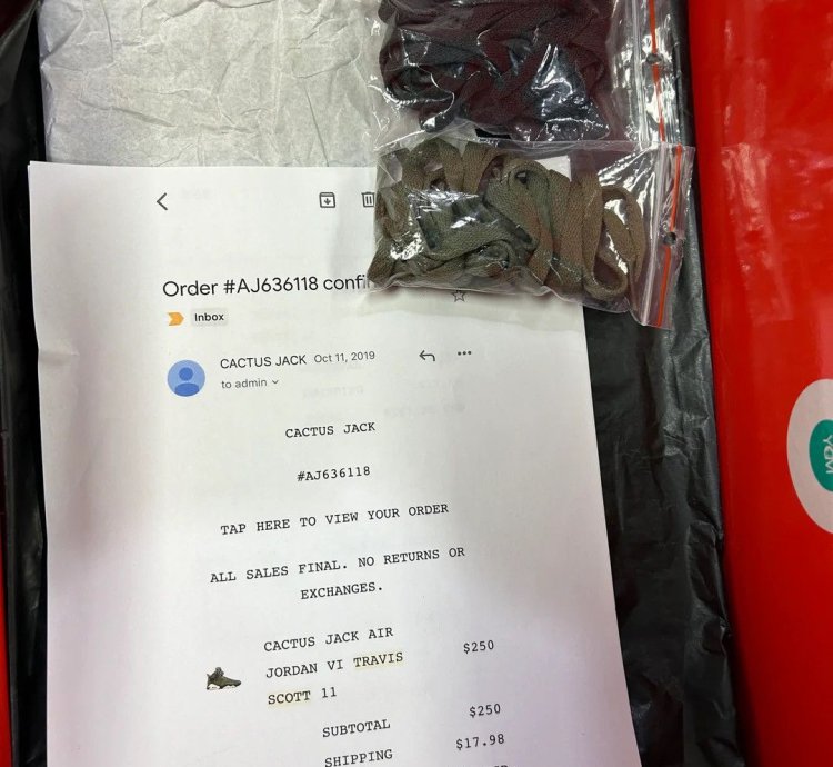 JORDAN 6 RETRO TRAVIS SCOTT OLIVE