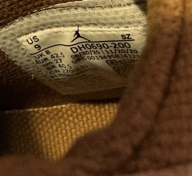 Jordan 6 Travis Scott British Khaki