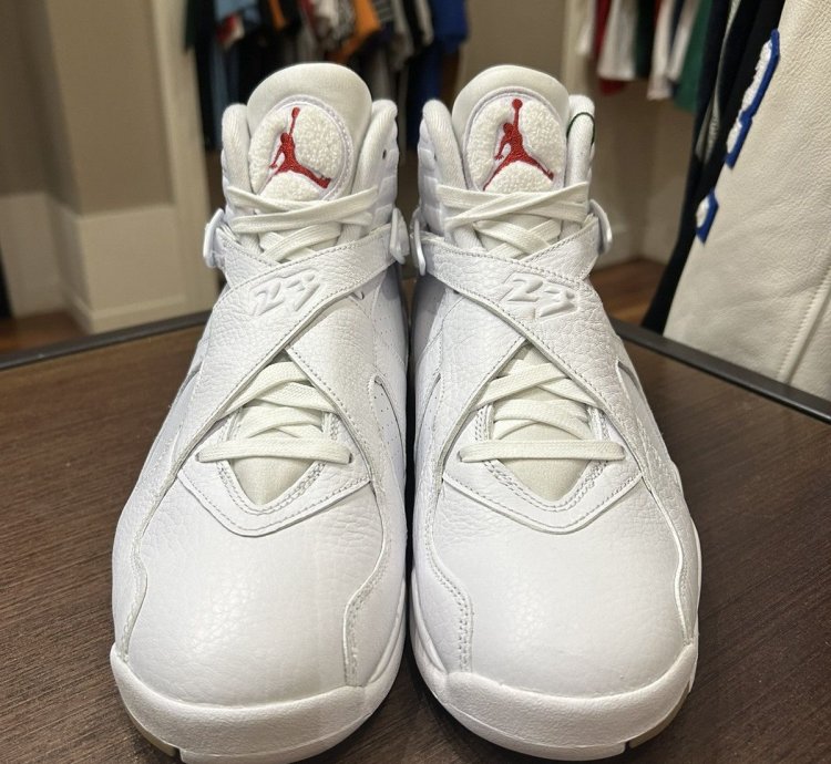 Jordan 8 Retro OVO White