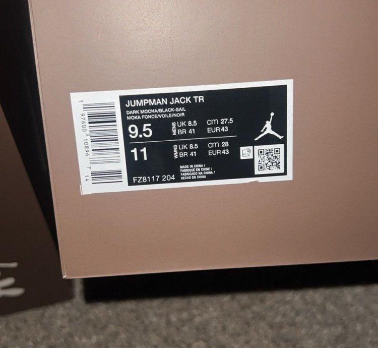 Jordan jumpman jack TR Dark mocha