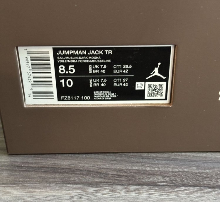 Jordan Jumpman Jack TR Sail Travis Scott sz 8 5