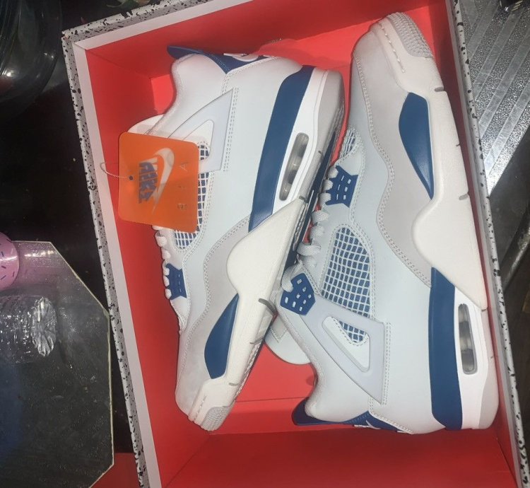 Jordan Military Blue 4