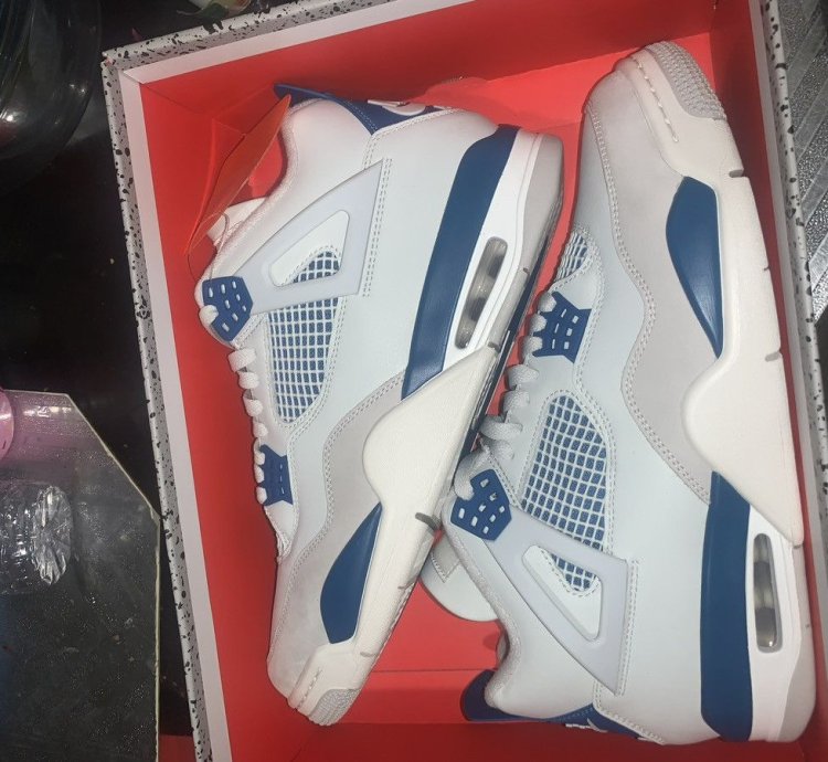 Jordan Military Blue 4