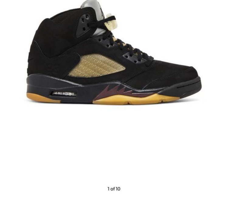 Ma Mani re Air Jordan 5 Retro Dusk