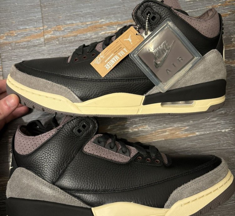 Ma Maniere Air Jordan 3 Black Men 11 5