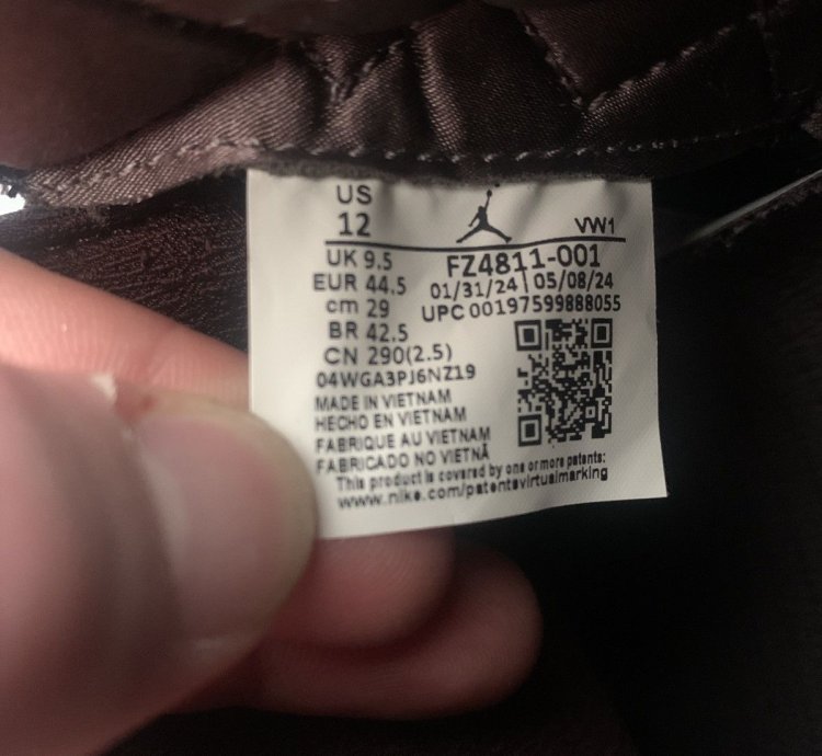 Ma Maniere Jordan 3 WYWS