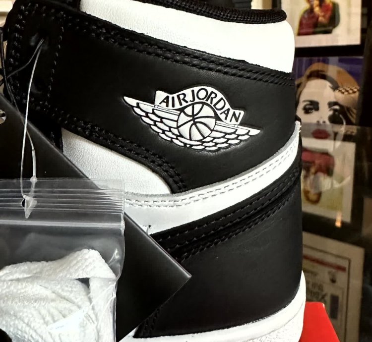 NIKE AIR JORDAN 1 85 RETRO HIGH BLACK WHITE 9 5 BQ4422-001