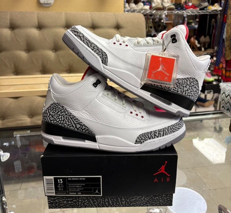 Nike Air Jordan 3 Retro White Cement 2011 Brand New