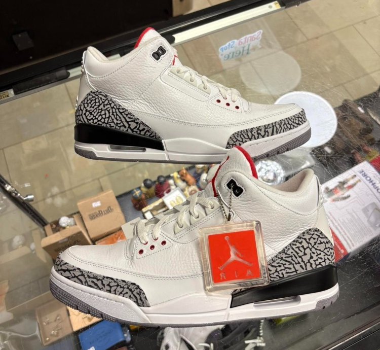 Nike Air Jordan 3 Retro White Cement 2011 Brand New