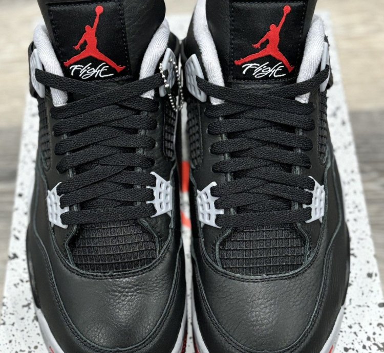Nike Air Jordan Retro 4 Bred Reimagined