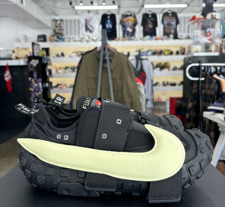 Nike CPFM Air Flea 2 Black Sz 10 (2023)