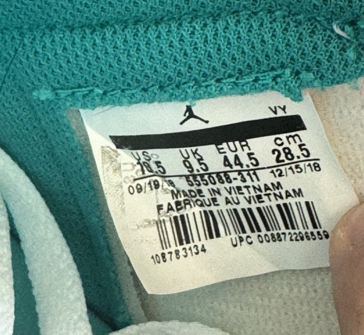 Nike Jordan 1 - Turbo Green