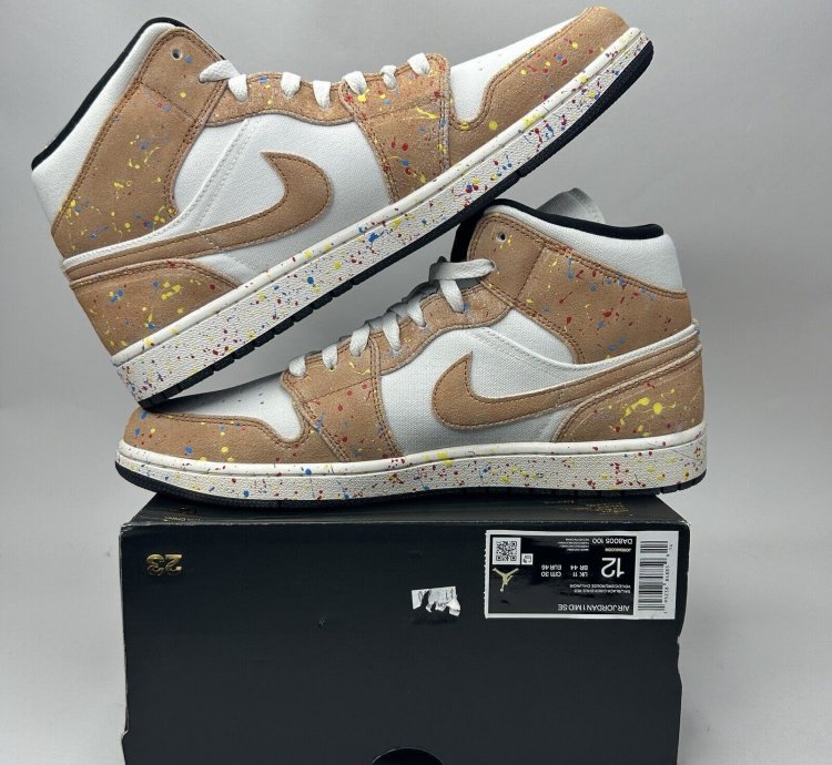 Nike Jordan 1 Retro Mid SE Brushstroke 2023