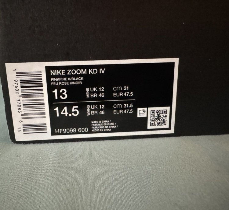 Nike kd 4 aunt pearl 2024
