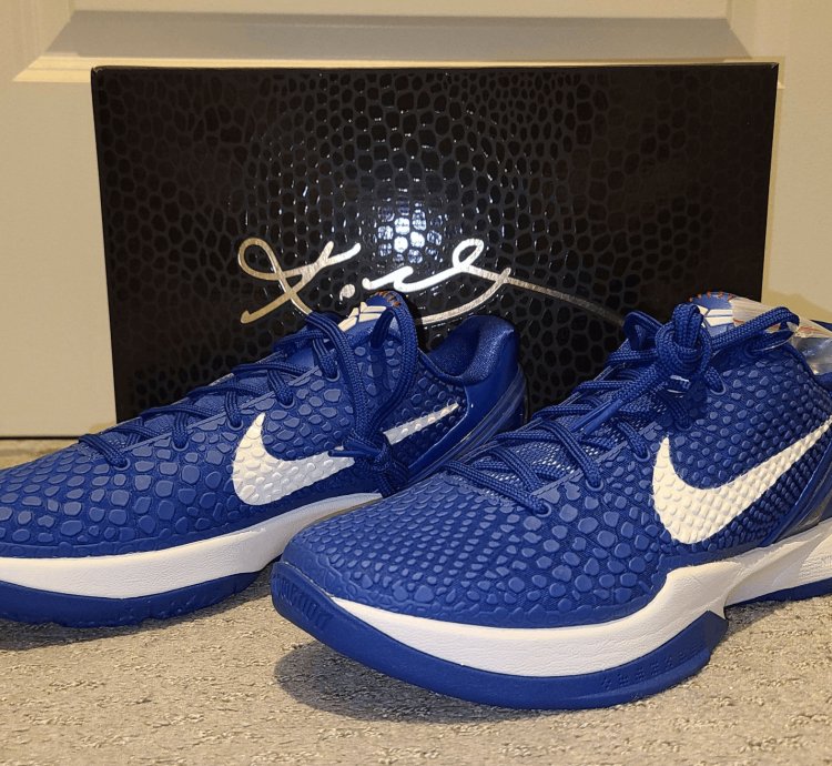 Nike Kobe 6 Protro LA Dodgers Game Royal Blue Size 11 New