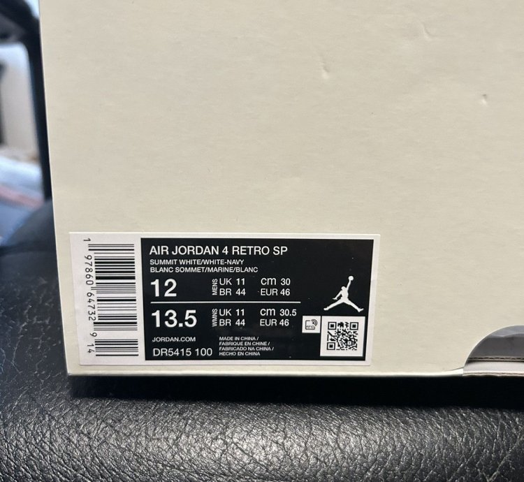 Nike sb Jordan 4 Navy