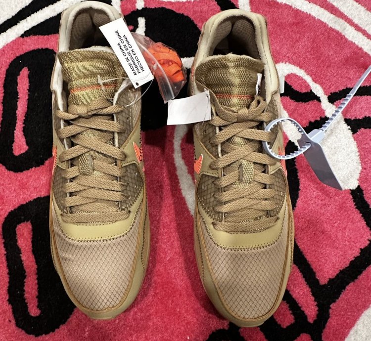 Off White Air Max 90 Desert Ore
