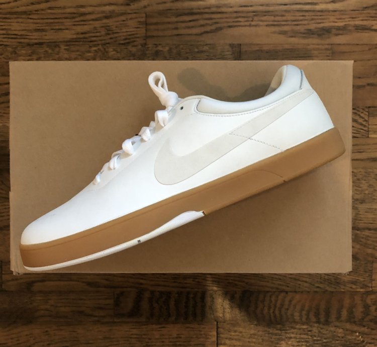 SB Zoom Eric Koston White Swan - Gum Light Brown - Blk