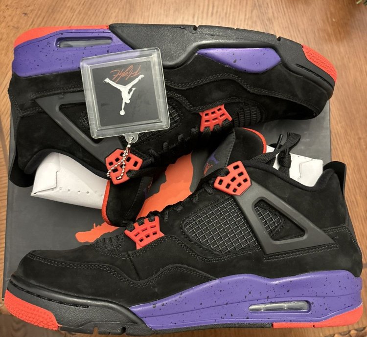 Size 10 - Jordan 4 Raptors Drake OVO (2019)