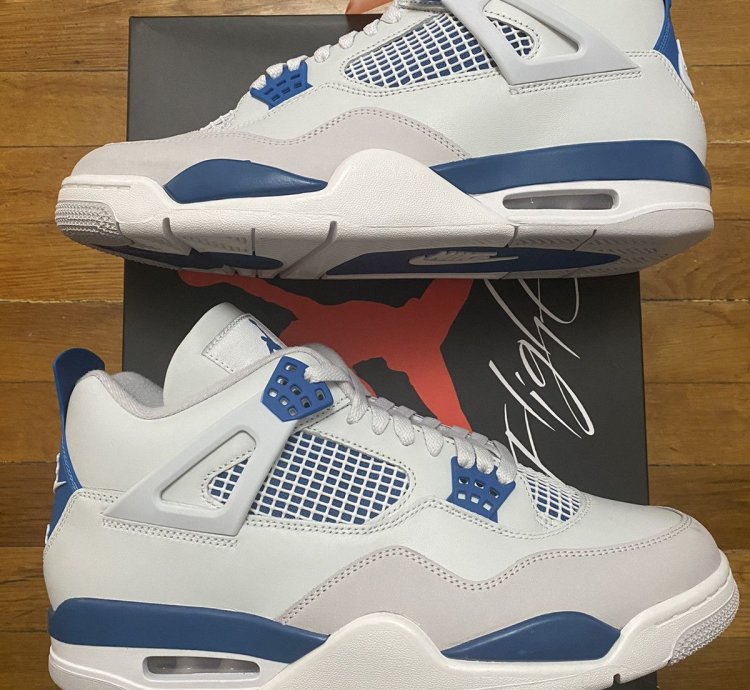 Size 11 5 - Jordan 4 Retro Military Blue Men