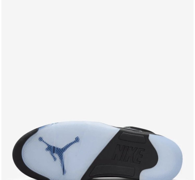 Size 11 Nike Air Jordan 5 Retro OG Black Metallic Reimagined