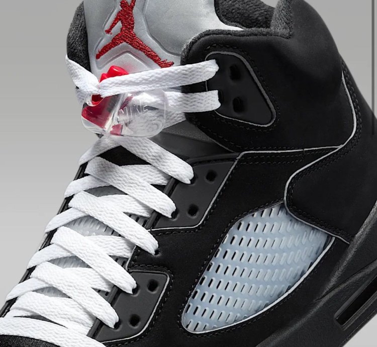Size 11- Air Jordan 5 Retro OG Black Metallic Reimagined