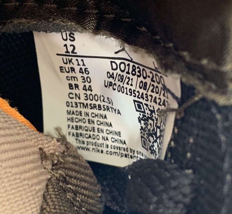 Size 12 - Nike Air Jordan 3 Retro Camo Patch Work DO1830-200