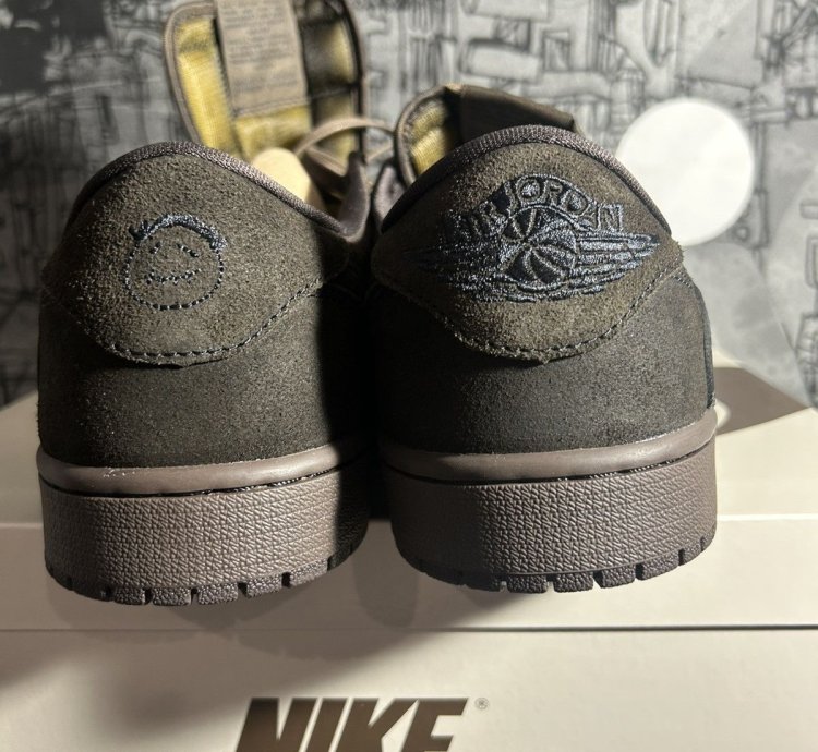 Size 12 Travis Scott Air Jordan 1 Velvet Brown
