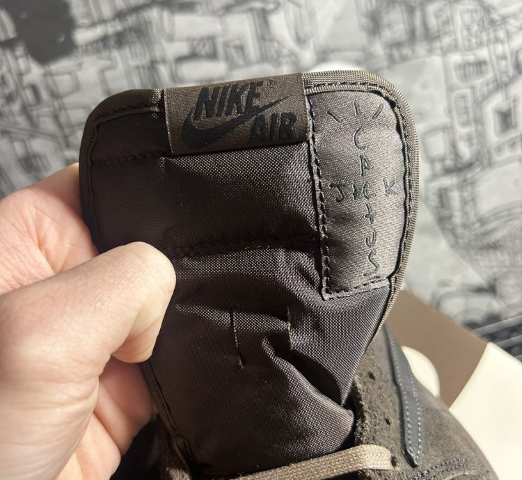 Size 12 Travis Scott Air Jordan 1 Velvet Brown